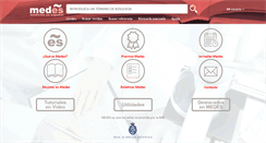Desktop Screenshot of medes.com