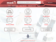 Tablet Screenshot of medes.com