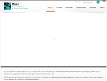 Tablet Screenshot of medes.fr